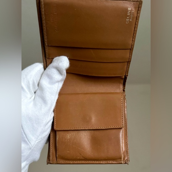 Celine Macadam Pattern Bifold Wallet Vintage - Picture 13 of 16